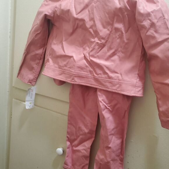 Unicorn pink leather/denim set sz 6 - Picture 6 of 6